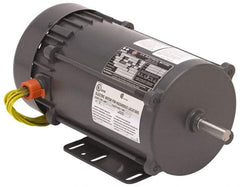 US Motors - 3/4 hp, Auto Thermal Protection, 3,450 RPM, 115/208-230 Volt, Single Phase Motor - Size 56 Frame, C-Face with Base & C-Face without Base Mount, Ball Bearings, 9.8/4.9-4.9 Full Load Amps, B Class Insulation - Caliber Tooling