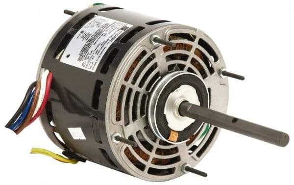 US Motors - 3/4 hp, ODP Enclosure, Auto Thermal Protection, 1,075 RPM, 208-230 Volt, 60 Hz, Industrial Electric AC/DC Motor - Size 48 Frame, Hub Mount, 5 Speed, Ball Bearings, 5.0 Full Load Amps, B Class Insulation, CCW Lead End - Caliber Tooling