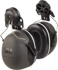 3M - Hard Hat Cap Mounted Black Foam Cushion Earmuffs - 31 NRR Rating - Caliber Tooling