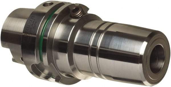 Guhring - HSK63A Taper Shank, 25mm Hole Diam, Hydraulic Tool Holder/Chuck - 57mm Nose Diam, 115mm Projection, Through Coolant - Exact Industrial Supply