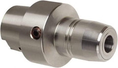 Guhring - HSK63C Taper Shank, 10mm Hole Diam, Hydraulic Tool Holder/Chuck - 30mm Nose Diam, 65mm Projection, Through Coolant - Exact Industrial Supply