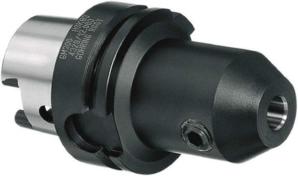 Guhring - HSK80A Outside Taper, 25mm Hole Diam, HSK to WN Adapter - Exact Industrial Supply