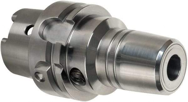 Guhring - HSK80A Taper Shank, 25mm Hole Diam, Hydraulic Tool Holder/Chuck - 57mm Nose Diam, 110mm Projection, Through Coolant - Exact Industrial Supply