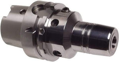 Guhring - HSK100A Taper Shank, 25mm Hole Diam, Hydraulic Tool Holder/Chuck - 50mm Nose Diam, 115mm Projection, Through Coolant - Exact Industrial Supply