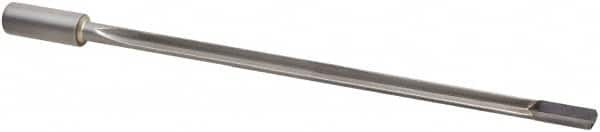 Guhring - 7.888mm, 692mm Flute Length, Carbide-Tipped Shank, Single Flute Gun Drill - Caliber Tooling