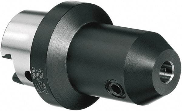 Guhring - HSK50C Outside Taper, 12mm Hole Diam, HSK to WN Adapter - Exact Industrial Supply