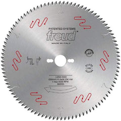 Freud - 250mm Diam, 30mm Arbor Hole Diam, 80 Tooth Wet & Dry Cut Saw Blade - Carbide-Tipped, Standard Round Arbor - Caliber Tooling