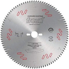 Freud - 300mm Diam, 30mm Arbor Hole Diam, 96 Tooth Wet & Dry Cut Saw Blade - Carbide-Tipped, Standard Round Arbor - Caliber Tooling