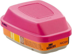 3M - Magenta and Orange P100 Cartridge and Filter Combination - Series 6000, 7000, FF-400, Protects Against Mercury Vapor, Sulfur Dioxide - Caliber Tooling