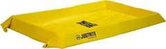 Justrite - 20 Gal Low Wall Berm - 4" High x 2' Wide x 4" Long - Caliber Tooling