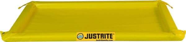 Justrite - 10 Gal Low Wall Berm - 2" High x 2' Wide x 4" Long - Caliber Tooling