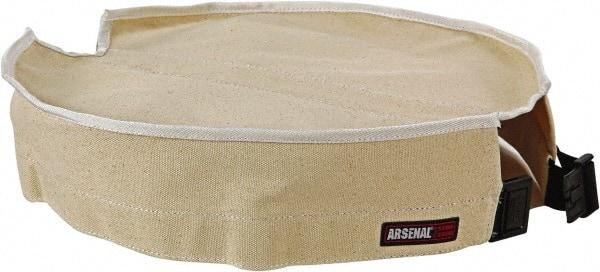 Ergodyne - White Canvas Bucket Tool Organizer - 12-1/2" Wide x 12-1/2" Deep x 4" High - Caliber Tooling