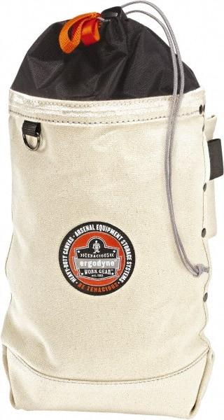 Ergodyne - White Canvas Bolt Bag - 5" Wide x 10" Deep x 13" High - Caliber Tooling