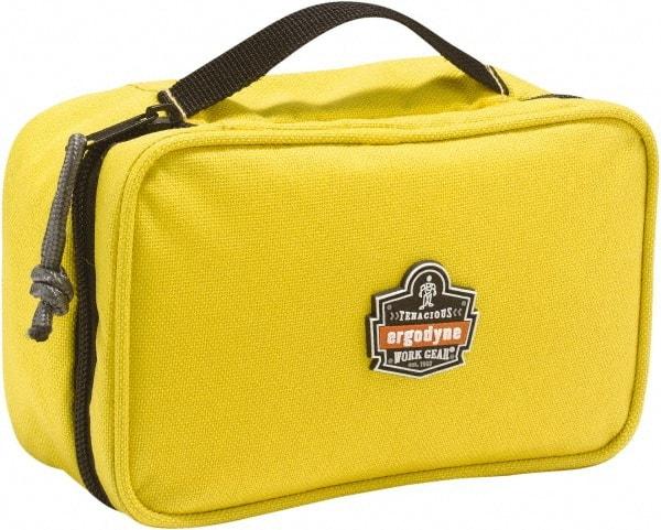 Ergodyne - 1 Pocket Yellow Polyester Tool Bag - 7-1/2" Wide x 4-1/2" Deep x 3" High - Caliber Tooling