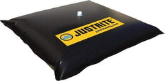 Justrite - 66" Long x 42" Wide, Vinyl Drain Seal - Black, Use to Stop Contaminated Groundwater From Going Down the Drain - Caliber Tooling