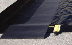 Justrite - 28' Long x 3' Wide, Spill Containment Berm Track Mat - Compatible with Berm - Caliber Tooling