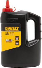 DeWALT - 25 Lb Container Chalk Refill - Red - Caliber Tooling