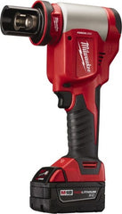 Milwaukee Tool - 20 Piece, 1-1/2 to 2" Punch Hole Diam, Power Knockout Set - Caliber Tooling