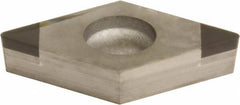 Sumitomo - 2NU-DCGA32.52 Grade BN700 PCBN Turning Insert - Uncoated, 55° Diamond, 3/8" Inscr Circle, 5/32" Thick, 1/32" Corner Radius - Caliber Tooling