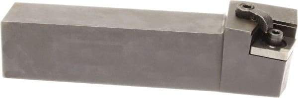 Sumitomo - MCKN, Left Hand Cut, 15° Lead Angle, 1-1/4" Shank Height x 1-1/4" Shank Width, Negative Rake Indexable Turning Toolholder - 6" OAL, CNMG 643 Insert Compatibility, Series Multi-Option - Caliber Tooling