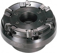 Sumitomo - 125mm Cut Diam, 38.1mm Arbor Hole, 75° Indexable Chamfer & Angle Face Mill - 10 Inserts, SNEN 0903..\xB6SNG 32. Insert, Right Hand Cut, Series Sumiboron - Caliber Tooling