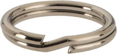 C.H. Hanson - 5/8" ID, 20mm OD, 2mm Thick, Split Ring - Carbon Spring Steel, Nickel Plated Finish - Caliber Tooling