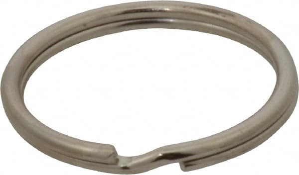 C.H. Hanson - 1" ID, 28mm OD, 3mm Thick, Split Ring - Carbon Spring Steel, Nickel Plated Finish - Caliber Tooling