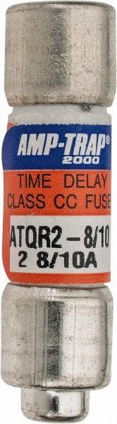 Ferraz Shawmut - 300 VDC, 600 VAC, 2.8 Amp, Time Delay General Purpose Fuse - Clip Mount, 1-1/2" OAL, 100 at DC, 200 at AC kA Rating, 13/32" Diam - Caliber Tooling