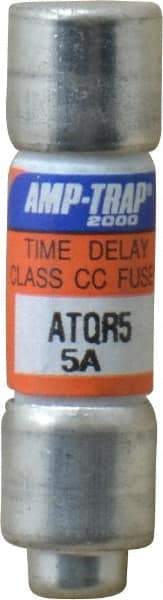 Ferraz Shawmut - 300 VDC, 600 VAC, 5 Amp, Time Delay General Purpose Fuse - Clip Mount, 1-1/2" OAL, 100 at DC, 200 at AC kA Rating, 13/32" Diam - Caliber Tooling