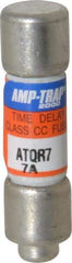 Ferraz Shawmut - 300 VDC, 600 VAC, 7 Amp, Time Delay General Purpose Fuse - Clip Mount, 1-1/2" OAL, 100 at DC, 200 at AC kA Rating, 13/32" Diam - Caliber Tooling