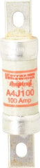 Ferraz Shawmut - 300 VDC, 600 VAC, 100 Amp, Fast-Acting General Purpose Fuse - Clip Mount, 4-5/8" OAL, 100 at DC, 200 at AC kA Rating, 1-1/8" Diam - Caliber Tooling