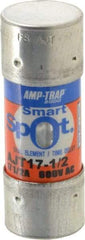 Ferraz Shawmut - 500 VDC, 600 VAC, 17.5 Amp, Time Delay General Purpose Fuse - Clip Mount, 2-1/4" OAL, 100 at DC, 200 at AC, 300 (Self-Certified) kA Rating, 13/16" Diam - Caliber Tooling