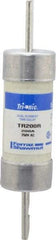 Ferraz Shawmut - 250 VAC/VDC, 200 Amp, Time Delay General Purpose Fuse - Clip Mount, 7-1/8" OAL, 20 at DC, 200 at AC kA Rating, 1-9/16" Diam - Caliber Tooling