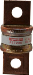 Ferraz Shawmut - 160 VDC, 300 VAC, 200 Amp, Fast-Acting General Purpose Fuse - Bolt-on Mount, 2-7/16" OAL, 200 at AC, 50 at DC kA Rating, 1-1/16" Diam - Caliber Tooling