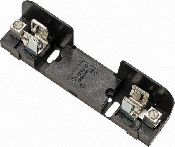 Ferraz Shawmut - 1, 2, 3 Pole, 14 to 2 AWG, 250/600 VAC/VDC, 30 Amp, Screw Mount Fuse Block - 5/16 Inch Diameter x 7 Inch Long x 1.46 Inch Wide x 2 Inch High Block - Caliber Tooling