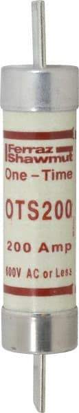 Ferraz Shawmut - 300 VDC, 600 VAC, 200 Amp, Fast-Acting General Purpose Fuse - Clip Mount, 9-5/8" OAL, 20 at DC, 50 at AC kA Rating, 1-13/16" Diam - Caliber Tooling