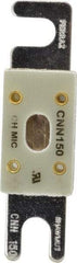 Ferraz Shawmut - 150 Amp Visible Link Flat Forklift & Truck Fuse - 125VAC, 48VDC, 3.18" Long x 0.75" Wide, Littelfuse CNN150, Bussman ANN150, Ferraz Shawmut CNN150 - Caliber Tooling