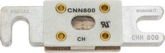 Ferraz Shawmut - 800 Amp Visible Link Flat Forklift & Truck Fuse - 125VAC, 48VDC, 3.18" Long x 0.75" Wide, Littelfuse CNN800, Bussman ANN800, Ferraz Shawmut CNN800 - Caliber Tooling