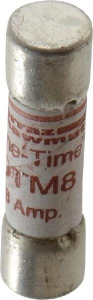 Ferraz Shawmut - 250 VAC, 8 Amp, Fast-Acting General Purpose Fuse - Clip Mount, 1-1/2" OAL, 10 at AC kA Rating, 13/32" Diam - Caliber Tooling