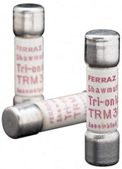 Ferraz Shawmut - 250 VAC, 0.4 Amp, Time Delay General Purpose Fuse - Clip Mount, 1-1/2" OAL, 10 at AC kA Rating, 13/32" Diam - Caliber Tooling