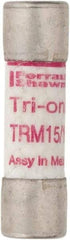 Ferraz Shawmut - 250 VAC, 0.15 Amp, Time Delay General Purpose Fuse - Clip Mount, 1-1/2" OAL, 10 at AC kA Rating, 13/32" Diam - Caliber Tooling