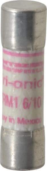 Ferraz Shawmut - 250 VAC, 1.6 Amp, Time Delay General Purpose Fuse - Clip Mount, 1-1/2" OAL, 10 at AC kA Rating, 13/32" Diam - Caliber Tooling