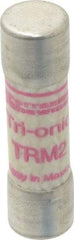 Ferraz Shawmut - 250 VAC, 2 Amp, Time Delay General Purpose Fuse - Clip Mount, 1-1/2" OAL, 10 at AC kA Rating, 13/32" Diam - Caliber Tooling