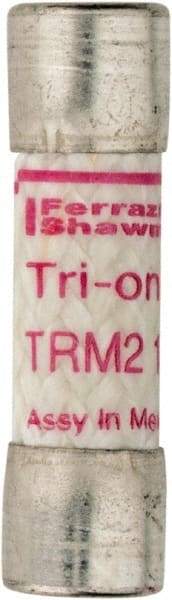 Ferraz Shawmut - 250 VAC, 2.25 Amp, Time Delay General Purpose Fuse - Clip Mount, 1-1/2" OAL, 10 at AC kA Rating, 13/32" Diam - Caliber Tooling