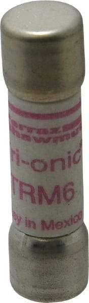 Ferraz Shawmut - 250 VAC, 6 Amp, Time Delay General Purpose Fuse - Clip Mount, 1-1/2" OAL, 10 at AC kA Rating, 13/32" Diam - Caliber Tooling