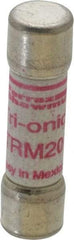 Ferraz Shawmut - 250 VAC, 20 Amp, Time Delay General Purpose Fuse - Clip Mount, 1-1/2" OAL, 10 at AC kA Rating, 13/32" Diam - Caliber Tooling