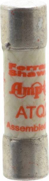 Ferraz Shawmut - 500 VAC, 0.2 Amp, Time Delay General Purpose Fuse - Clip Mount, 1-1/2" OAL, 10 at AC kA Rating, 13/32" Diam - Caliber Tooling