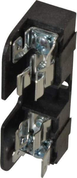 Ferraz Shawmut - 10 to 14 AWG, 600 VAC/VDC, 30 Amp, DIN Rail Mount, Screw Mount Fuse Block - 13/32 Inch Diameter x 1-1/2 Inch Fuse Length, 3.04 Inch Long x 3/4 Inch Wide x 1.31 Inch High Block - Caliber Tooling