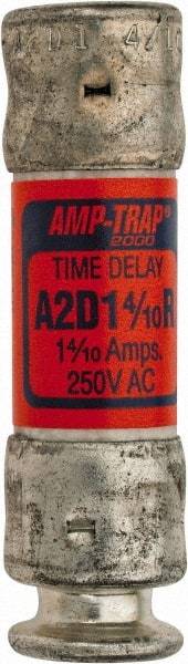 Ferraz Shawmut - 250 VAC/VDC, 1.4 Amp, Time Delay General Purpose Fuse - Clip Mount, 51mm OAL, 100 at DC, 200 at AC kA Rating, 9/16" Diam - Caliber Tooling