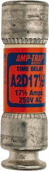 Ferraz Shawmut - 250 VAC/VDC, 17.5 Amp, Time Delay General Purpose Fuse - Clip Mount, 51mm OAL, 100 at DC, 200 at AC kA Rating, 9/16" Diam - Caliber Tooling